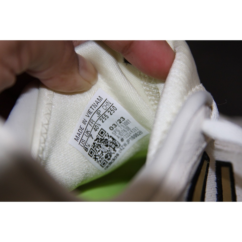adidas White and Gold Athletic Shoes - Picture 16 of 16